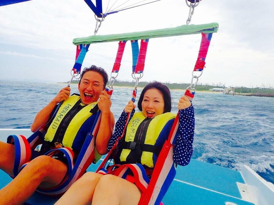 Pension Sea Shells Motobu Luaran gambar
